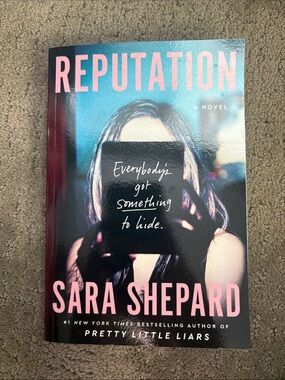 3/$20 Reputation by Sara Shepard - Pink & Black Paperback Novel